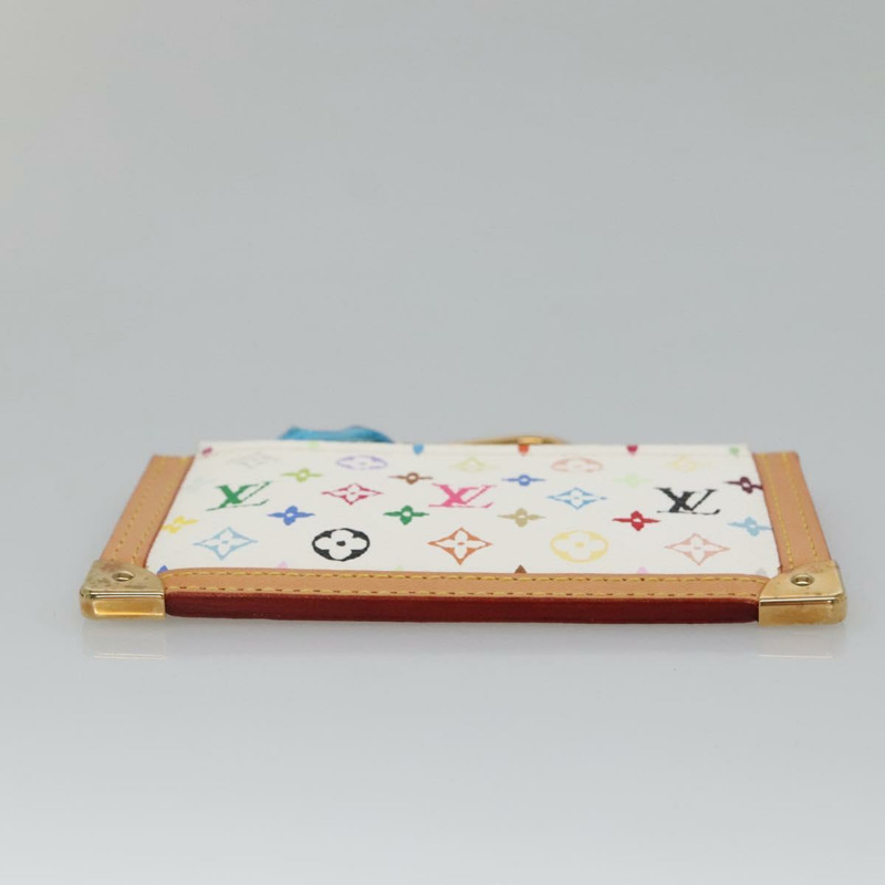 【日本直送】路易威登多色 Pochette Cles 零錢包白色 M92655 LV 授權 139622V-4