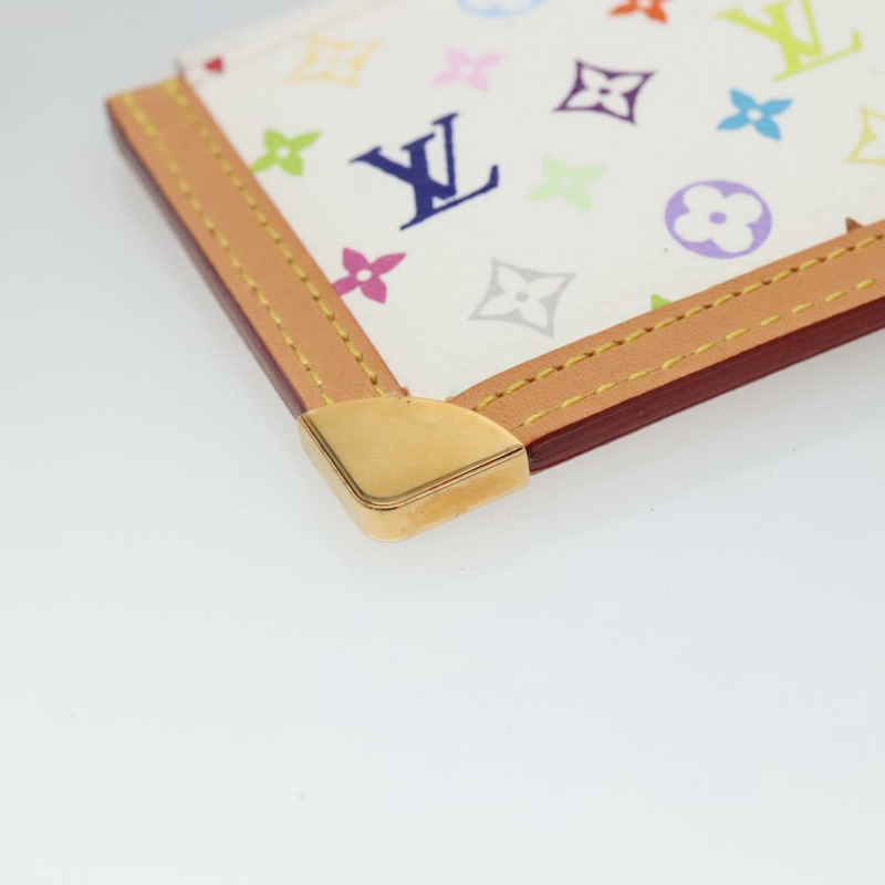 【日本直送】路易威登多色 Pochette Cles 零錢包白色 M92655 LV 授權 139622V-15