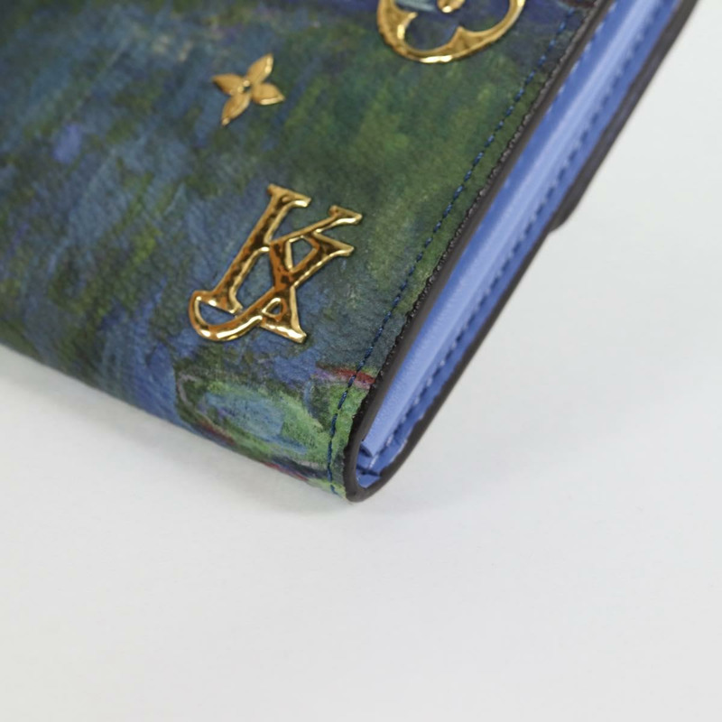 【日本直送】LOUIS VUITTON 大師系列 MONET Portefeuille Sarah M67589 LV 授權 139607M-15