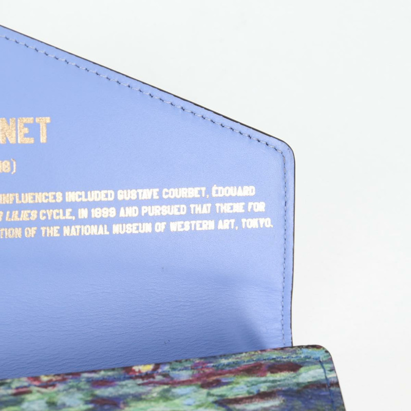【日本直送】LOUIS VUITTON 大師系列 MONET Portefeuille Sarah M67589 LV 授權 139607M-18