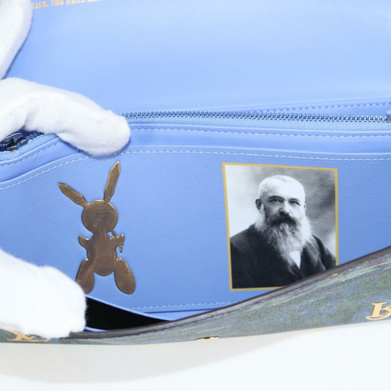 【日本直送】LOUIS VUITTON 大師系列 MONET Portefeuille Sarah M67589 LV 授權 139607M-22