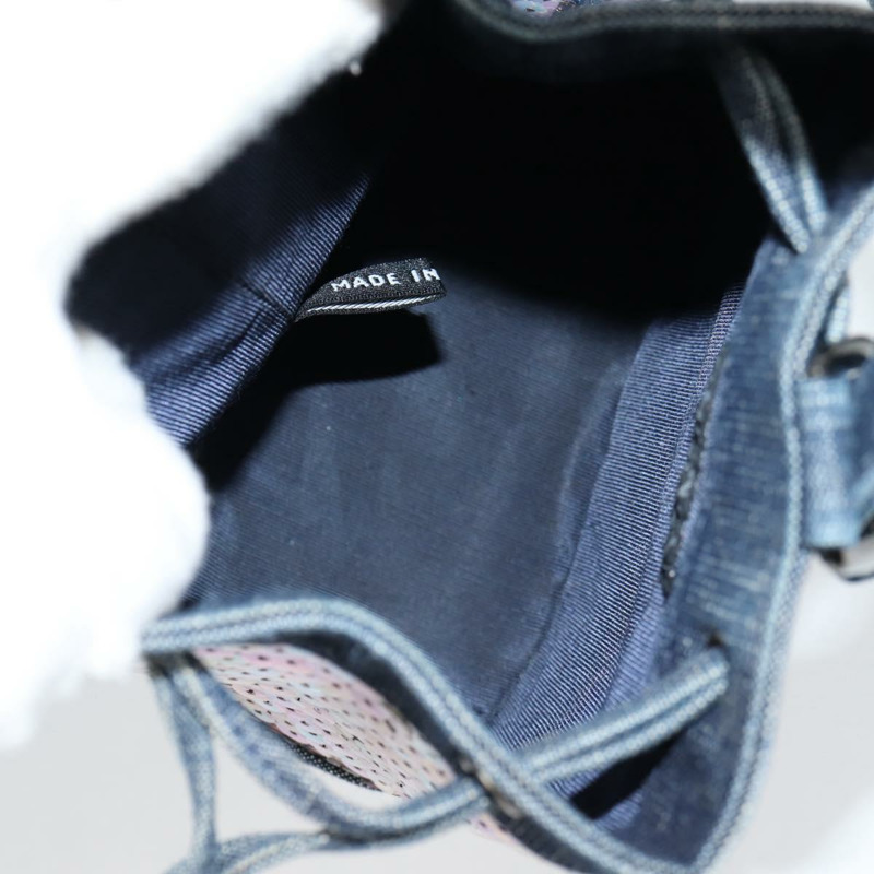 【日本直送】香奈兒亮片手提包牛仔藍 CC 正品 139014V-10