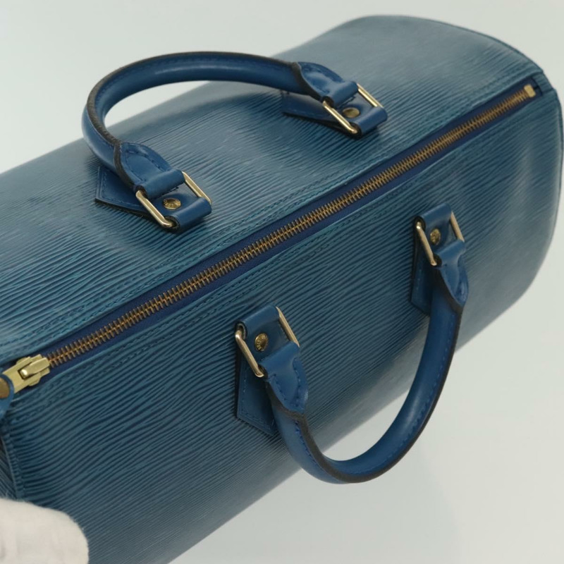 【日本直送】路易威登 Epi Speedy 35 手提包 托萊多藍色 M42995 LV 授權 137925-5