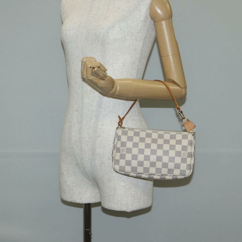 【日本直送】路易威登 Damier Azur 手拿包配件袋 N51986 LV 正品 139701V-22