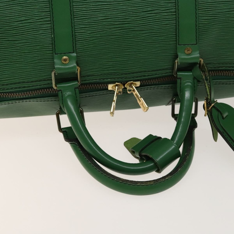 【日本直送】路易威登 Epi Keepall 50 波士頓包 綠色 M42964 LV 授權 139669-6
