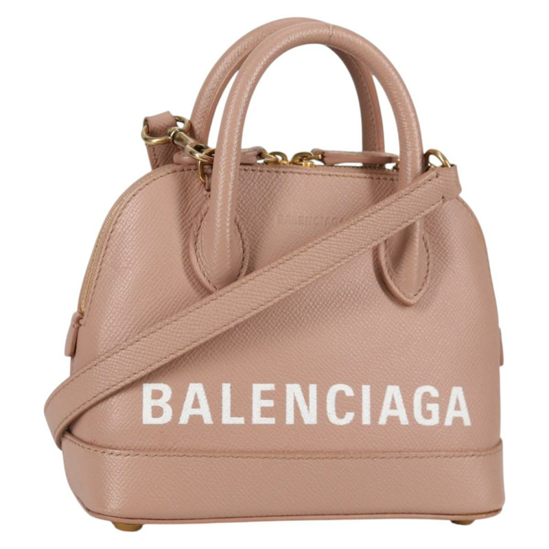 【日本直送】BALENCIAGA 手提包 皮革 2way 粉紅色金色 550646 正品 BA5103M-0