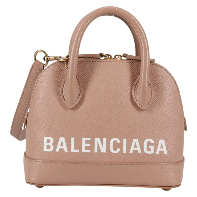 【日本直送】BALENCIAGA 手提包 皮革 2way 粉紅色金色 550646 正品 BA5103M-1