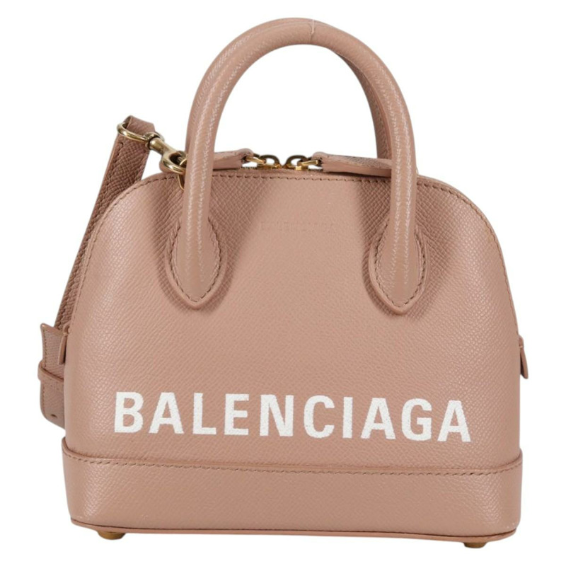 【日本直送】BALENCIAGA 手提包 皮革 2way 粉紅色金色 550646 正品 BA5103M-12