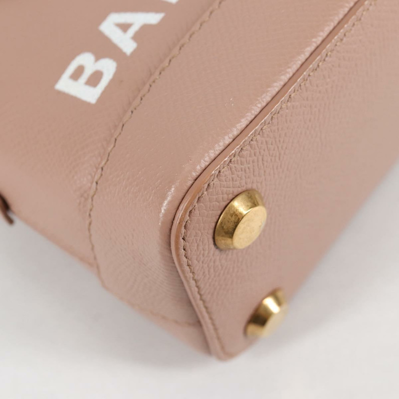 【日本直送】BALENCIAGA 手提包 皮革 2way 粉紅色金色 550646 正品 BA5103M-15