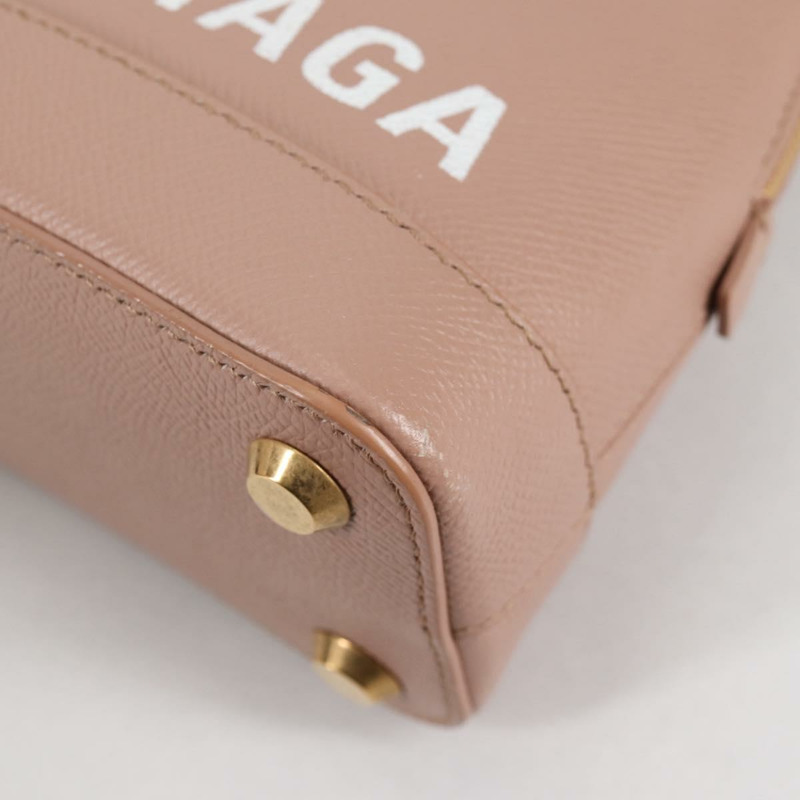 【日本直送】BALENCIAGA 手提包 皮革 2way 粉紅色金色 550646 正品 BA5103M-16