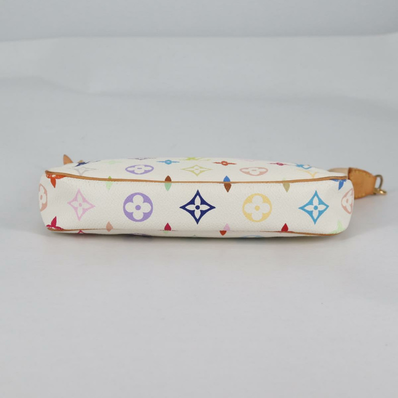 【日本直送】路易威登 Monogram 多色 Pochette 手拿包 白色 M92649 LV 授權 139900V-4