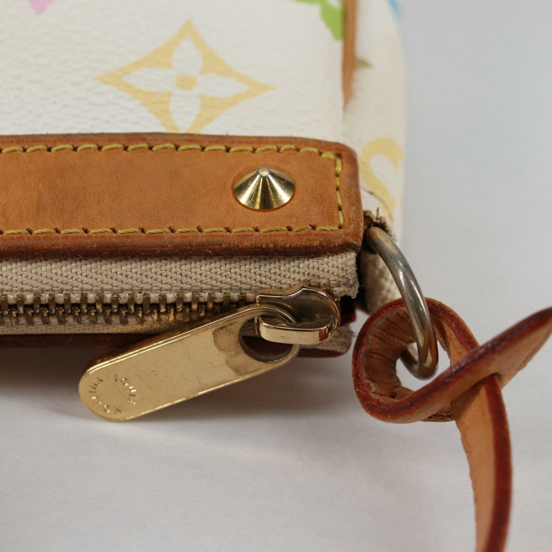 【日本直送】路易威登 Monogram 多色 Pochette 手拿包 白色 M92649 LV 授權 139900V-8