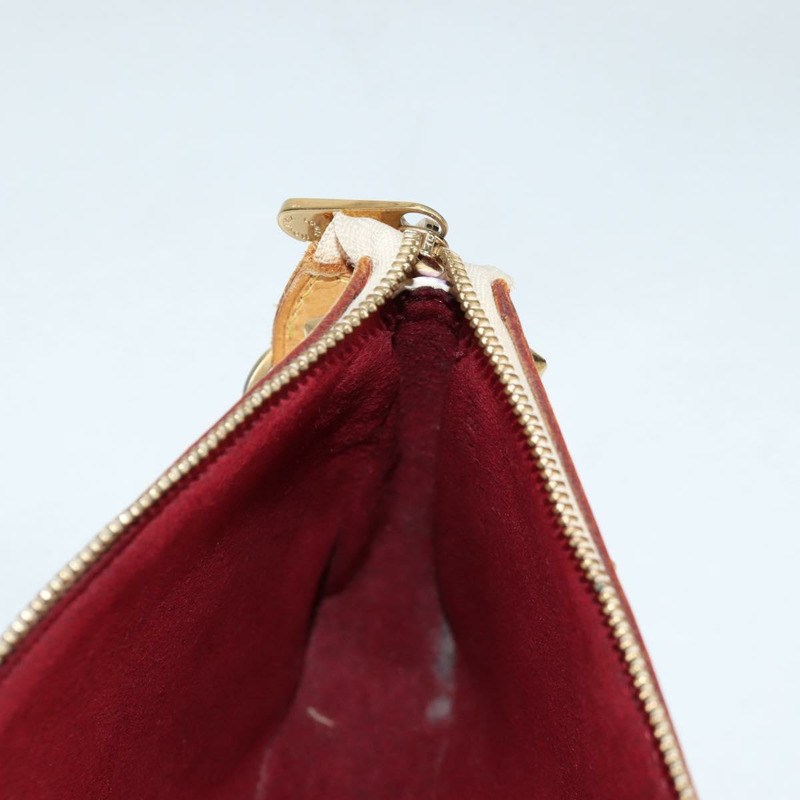 【日本直送】路易威登 Monogram 多色 Pochette 手拿包 白色 M92649 LV 授權 139900V-20