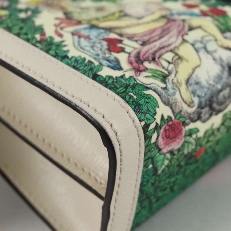 【日本直送】GUCCI 鏈條包 Yuko Higuchi 日本限定 包 皮革 白色 503877 正品 BA5090A-8