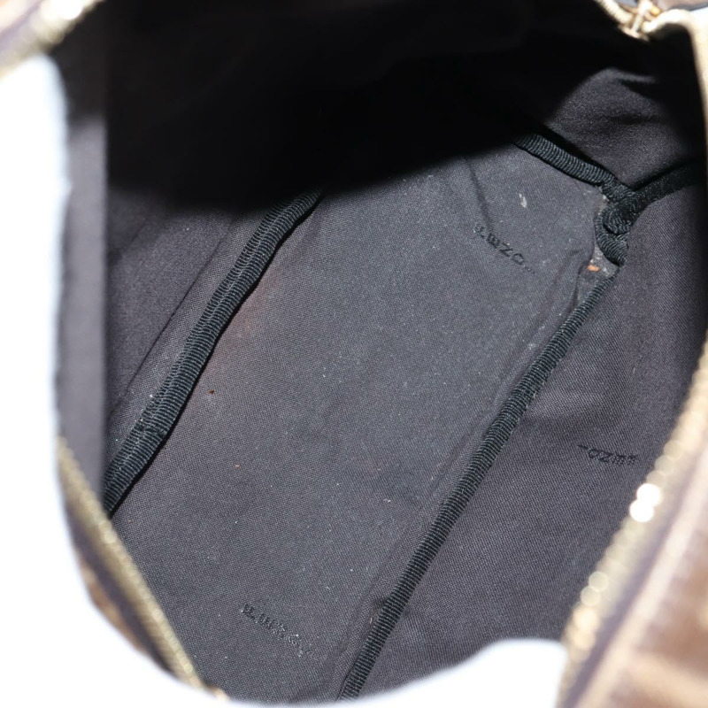 【日本直送】FENDI Zucca 背包 PVC FILA 合作款棕金正品 BA4876-10