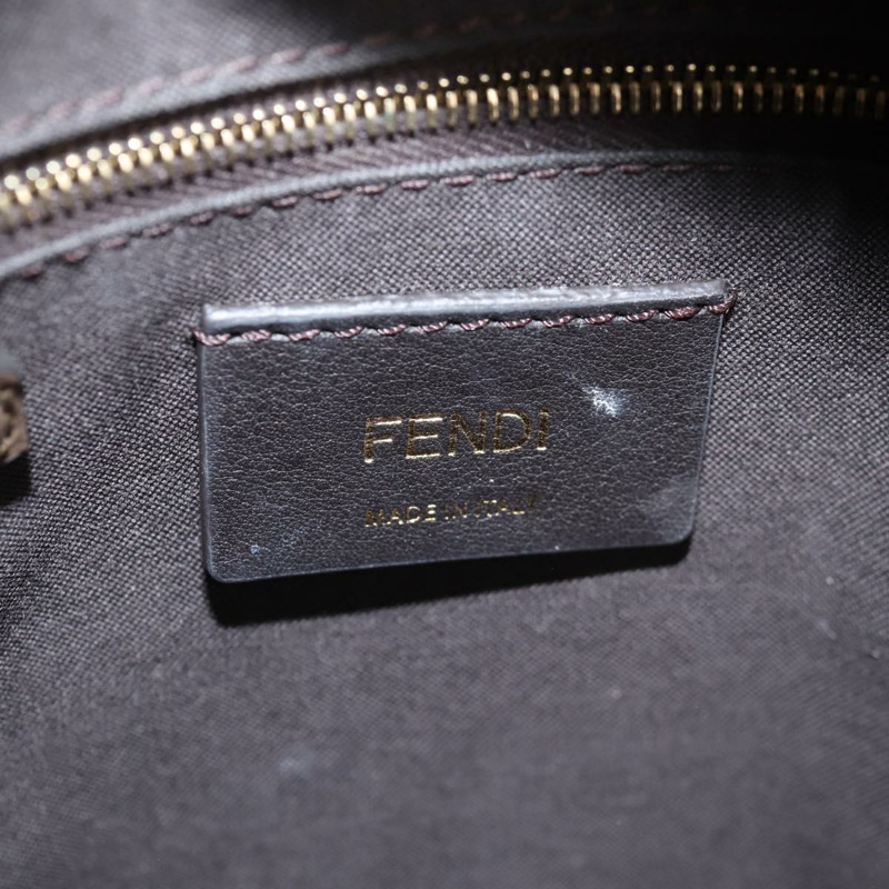 【日本直送】FENDI Zucca 背包 PVC FILA 合作款棕金正品 BA4876-23