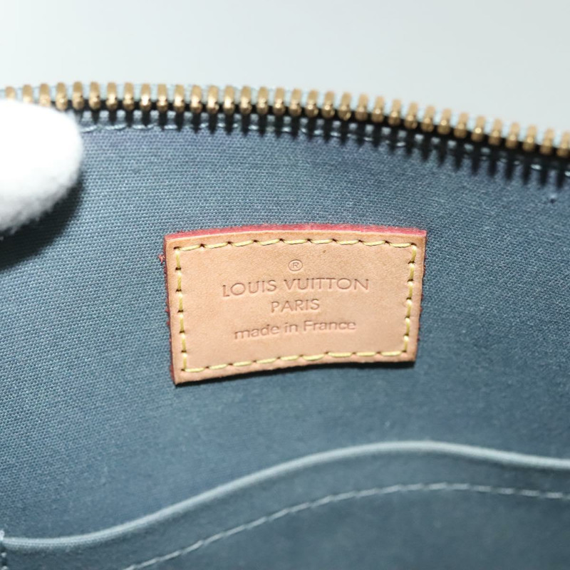 【日本直送】路易威登 Monogram Vernis Alma PM 手提包 Veil Olive M91582 LV Auth 139401-19