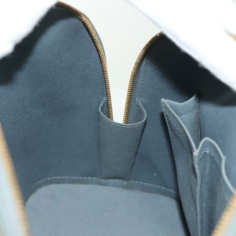 【日本直送】路易威登 Monogram Vernis Alma PM 手提包 Veil Olive M91582 LV Auth 139401-21