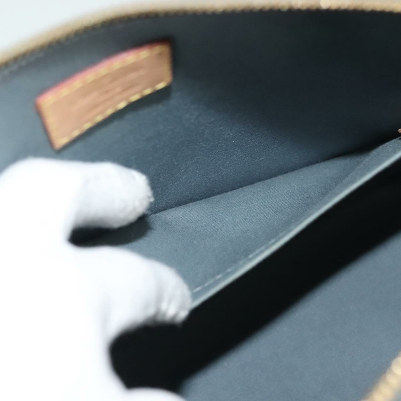 【日本直送】路易威登 Monogram Vernis Alma PM 手提包 Veil Olive M91582 LV Auth 139401-22