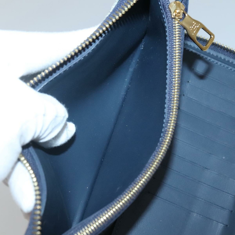 【日本直送】LOUIS VUITTON x NIGO LV 方形拉鍊皮夾 藍色 M81107 LV 授權 139994-18
