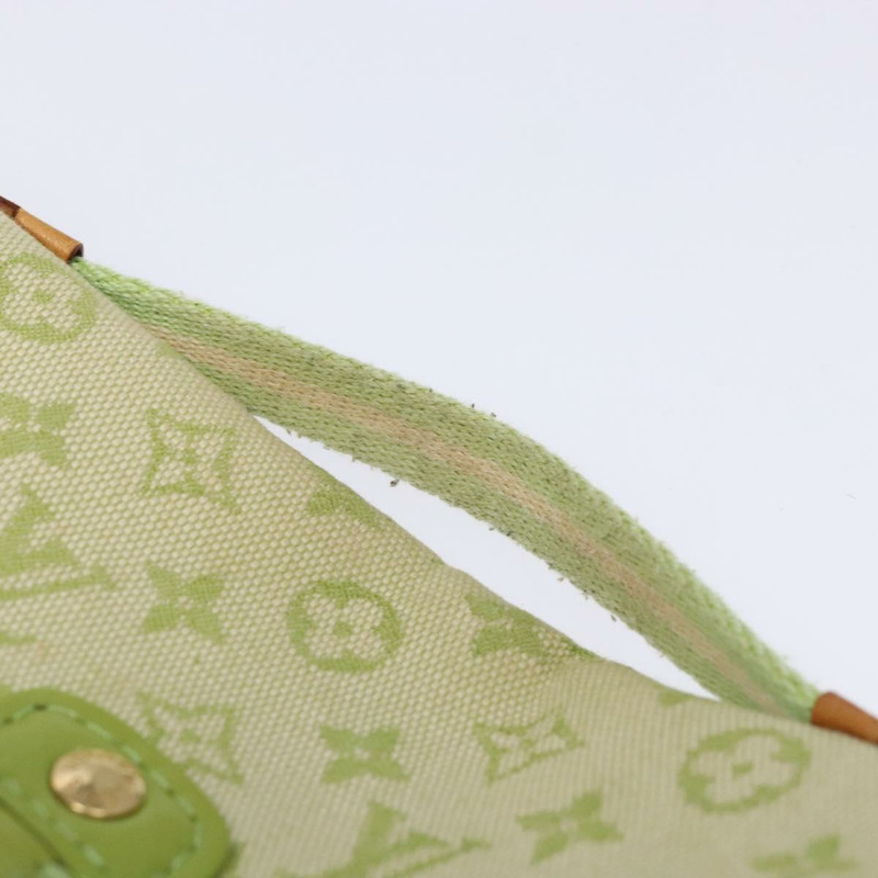 【日本直送】路易威登 Monogram Mini Trousse Marie Kate 手拿包 綠色 M92935 正品 139984V-6
