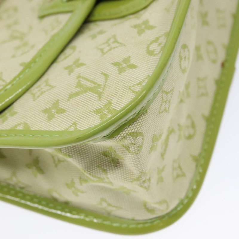 【日本直送】路易威登 Monogram Mini Trousse Marie Kate 手拿包 綠色 M92935 正品 139984V-13