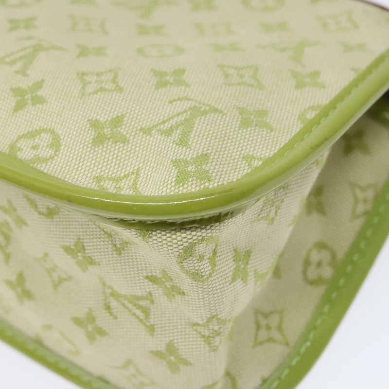 【日本直送】路易威登 Monogram Mini Trousse Marie Kate 手拿包 綠色 M92935 正品 139984V-14