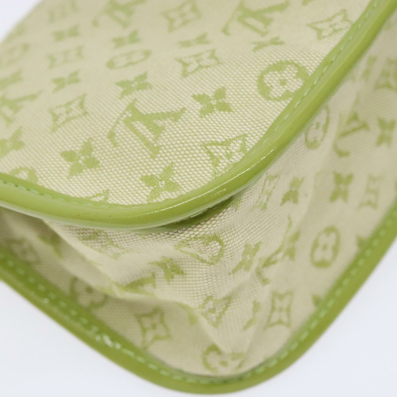【日本直送】路易威登 Monogram Mini Trousse Marie Kate 手拿包 綠色 M92935 正品 139984V-15