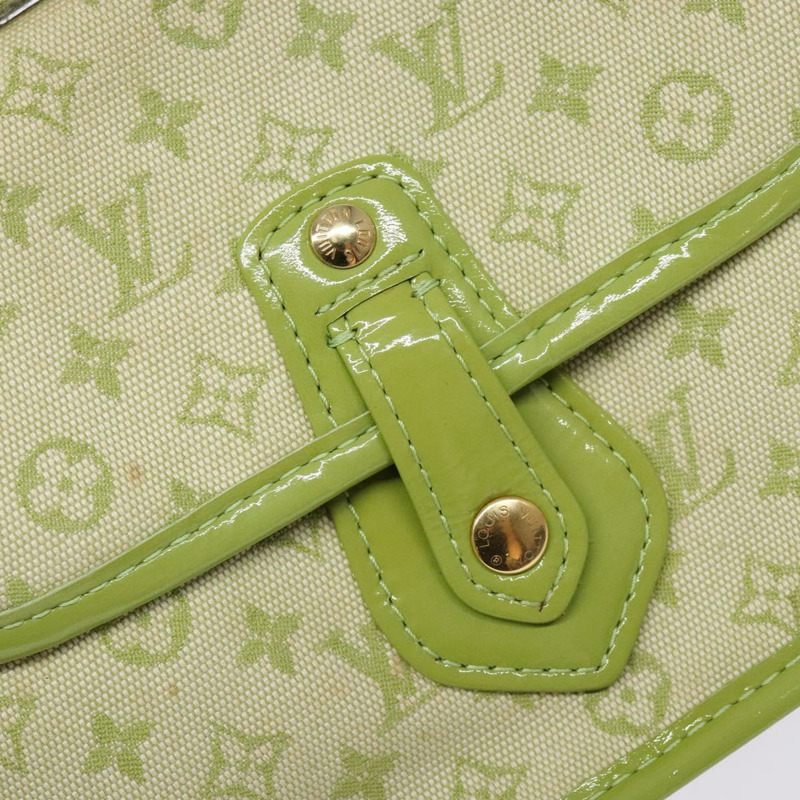 【日本直送】路易威登 Monogram Mini Trousse Marie Kate 手拿包 綠色 M92935 正品 139984V-16