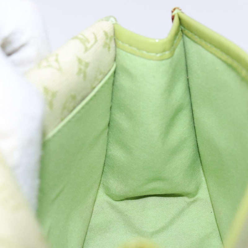 【日本直送】路易威登 Monogram Mini Trousse Marie Kate 手拿包 綠色 M92935 正品 139984V-18