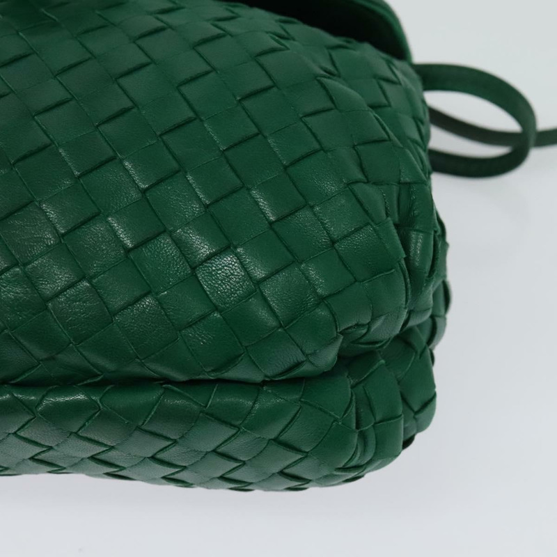 【日本直送】BOTTEGA VENETA INTRECCIATO 單肩包皮革綠金正品 140101-13