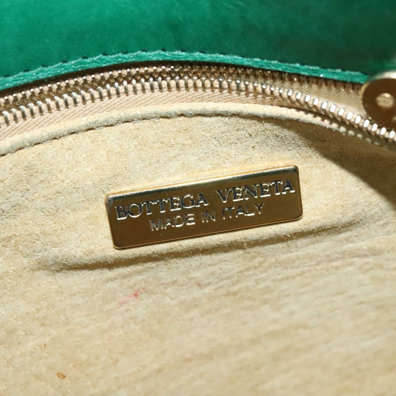 【日本直送】BOTTEGA VENETA INTRECCIATO 單肩包皮革綠金正品 140101-16