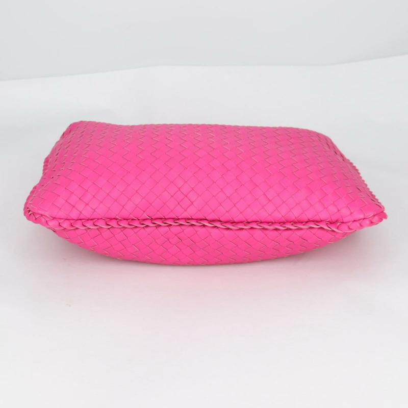 【日本直送】BOTTEGA VENETA INTRECCIATO 流浪漢單肩包皮革粉紅正品 yk19295V-4