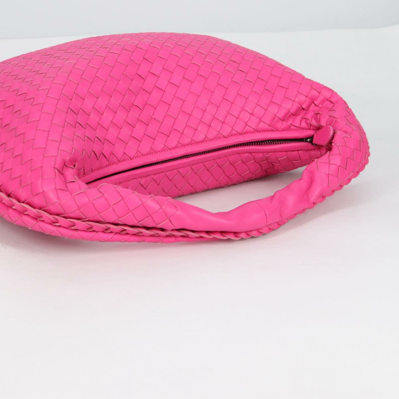 【日本直送】BOTTEGA VENETA INTRECCIATO 流浪漢單肩包皮革粉紅正品 yk19295V-6