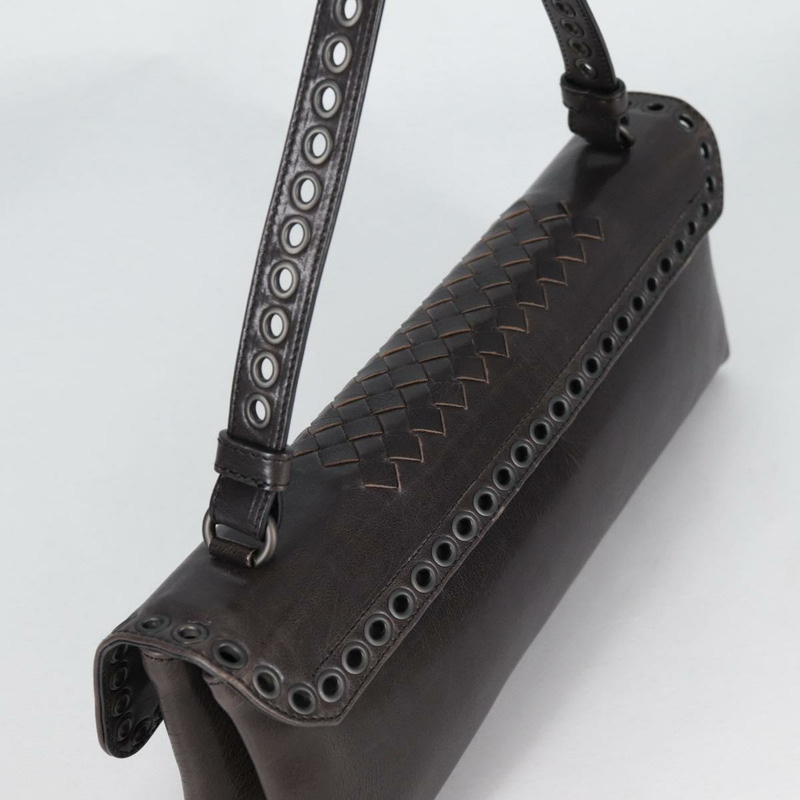 【日本直送】BOTTEGA VENETA 手提包 皮革 棕色 正品 135208V-5