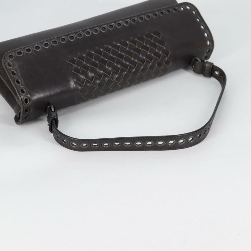【日本直送】BOTTEGA VENETA 手提包 皮革 棕色 正品 135208V-6