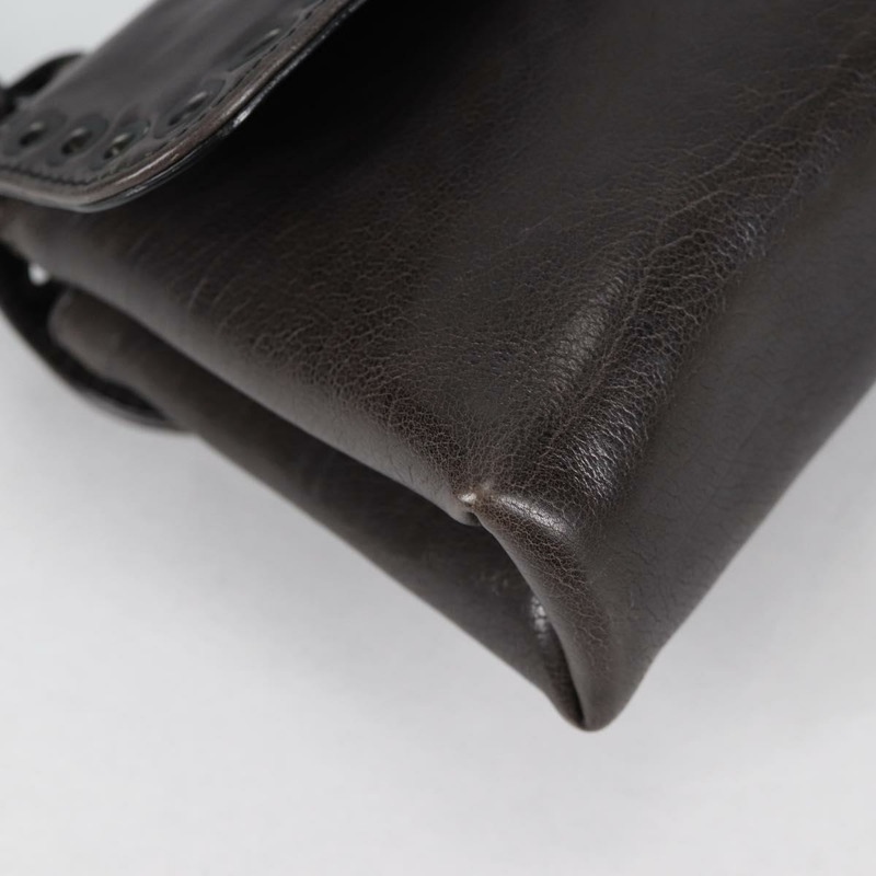 【日本直送】BOTTEGA VENETA 手提包 皮革 棕色 正品 135208V-7