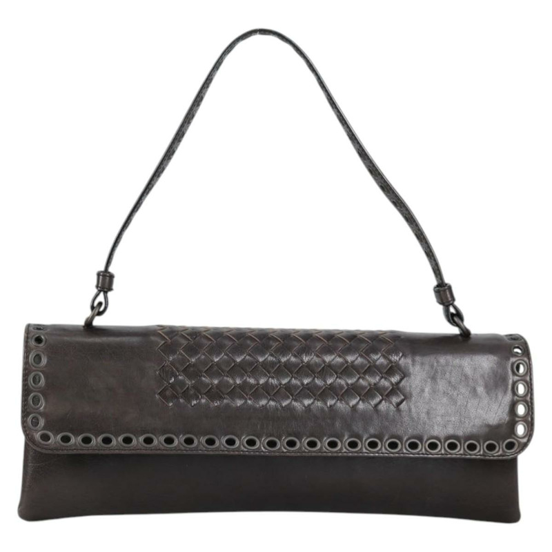 【日本直送】BOTTEGA VENETA 手提包 皮革 棕色 正品 135208V-12