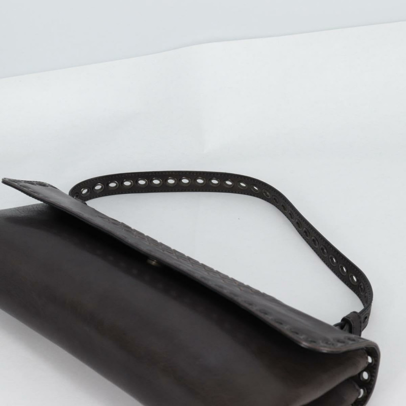 【日本直送】BOTTEGA VENETA 手提包 皮革 棕色 正品 135208V-13