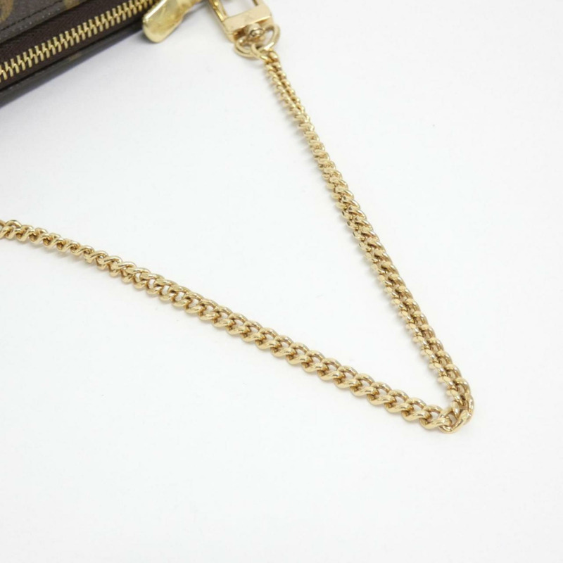 路易威登 Monogram 迷你手拿包配件 M58009 配件袋-5