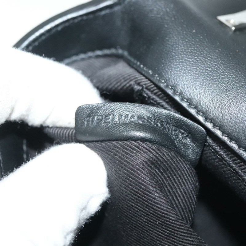 【日本直送】BURBERRY 鏈條單肩包 琺瑯銀色 正品 140195-11