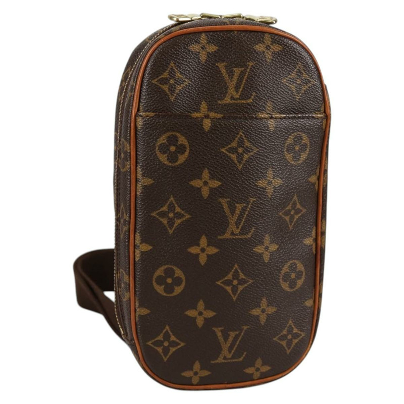 【日本直送】路易威登 Monogram Pochette Gange 肩背包 M51870 LV 授權 135100A-0