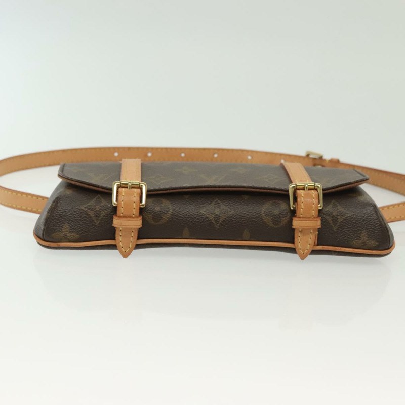 【日本直送】路易威登 Monogram Pochette Marrell 腰包 M51159 LV 授權 140216-4
