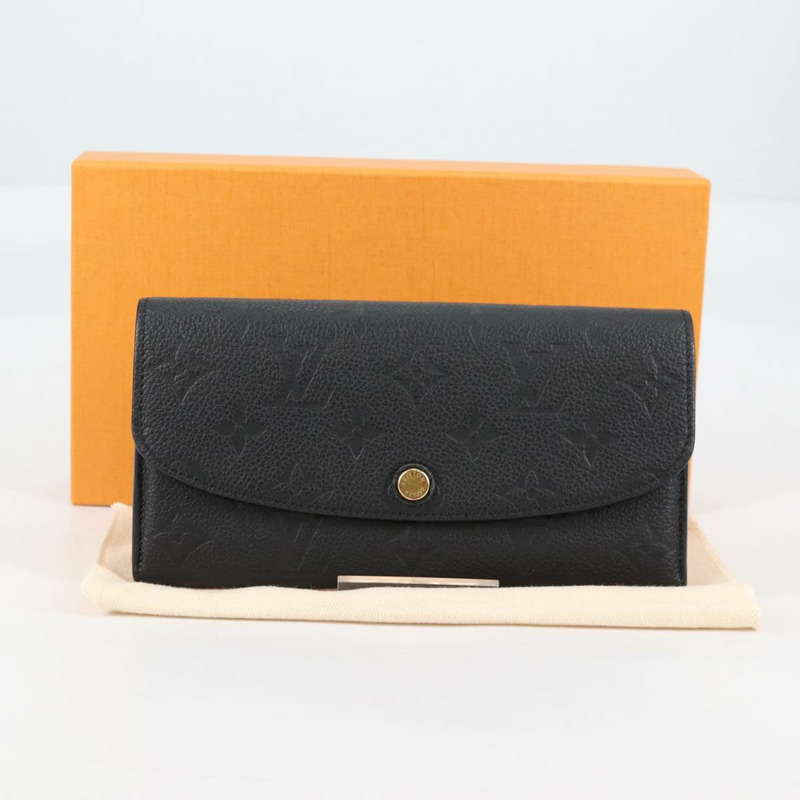 【日本直送】路易威登 Empreinte Portefeiulle Sarah 皮夾黑色 M82257 正品 135230M-11