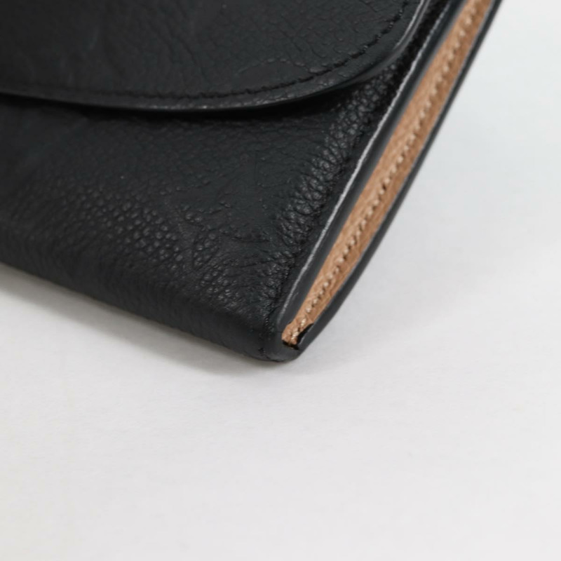 【日本直送】路易威登 Empreinte Portefeiulle Sarah 皮夾黑色 M82257 正品 135230M-13