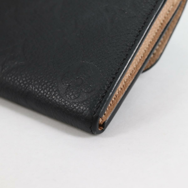 【日本直送】路易威登 Empreinte Portefeiulle Sarah 皮夾黑色 M82257 正品 135230M-15
