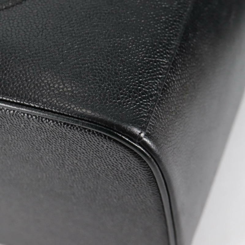 【日本直送】香奈兒化妝包 Caviar Skin 2way 黑金 CC 正品 bs28866A-16