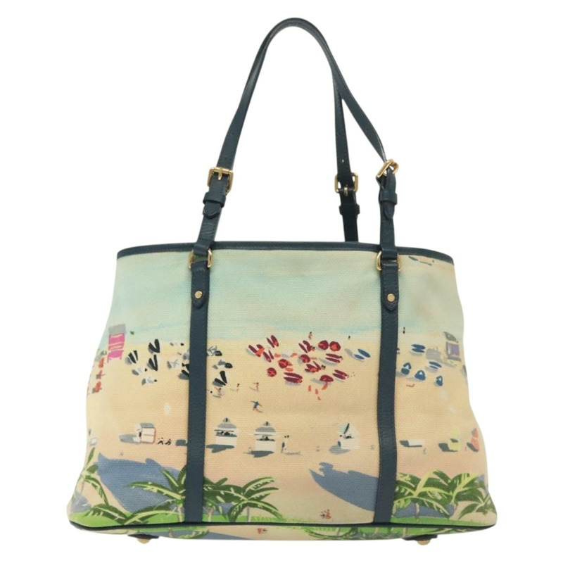 【日本直送】路易威登 Eyeall Escal Cabas 小號手提包藍色 M93769 LV 正品 140179-1