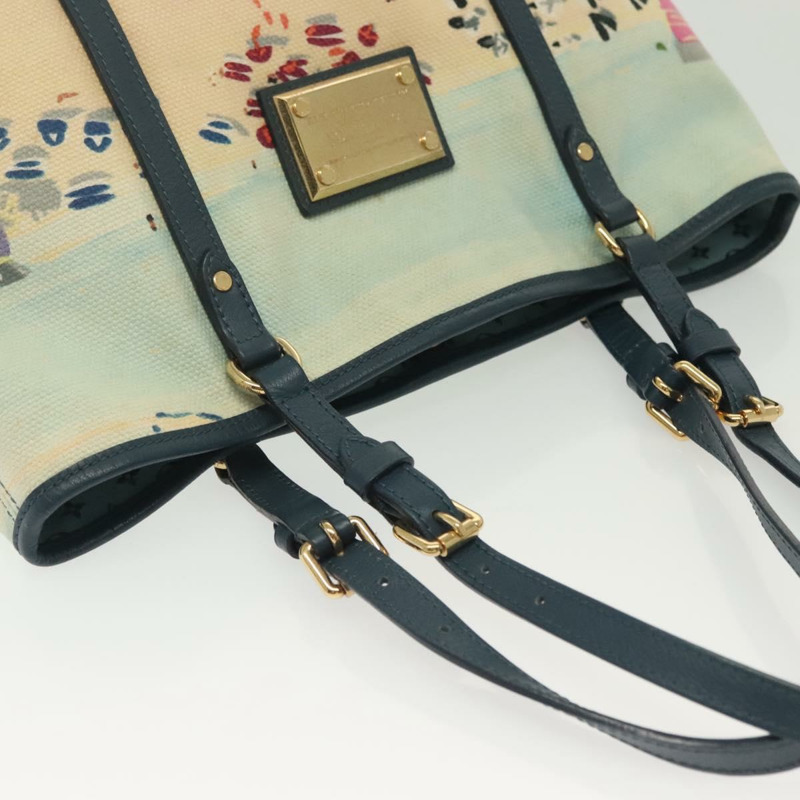 【日本直送】路易威登 Eyeall Escal Cabas 小號手提包藍色 M93769 LV 正品 140179-6