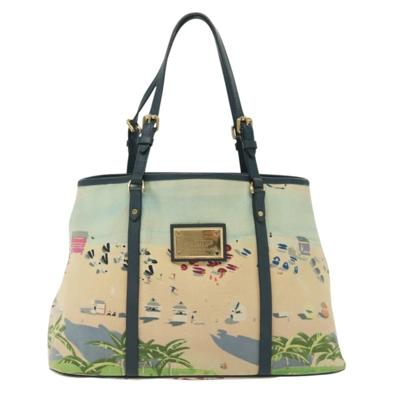 【日本直送】路易威登 Eyeall Escal Cabas 小號手提包藍色 M93769 LV 正品 140179-12